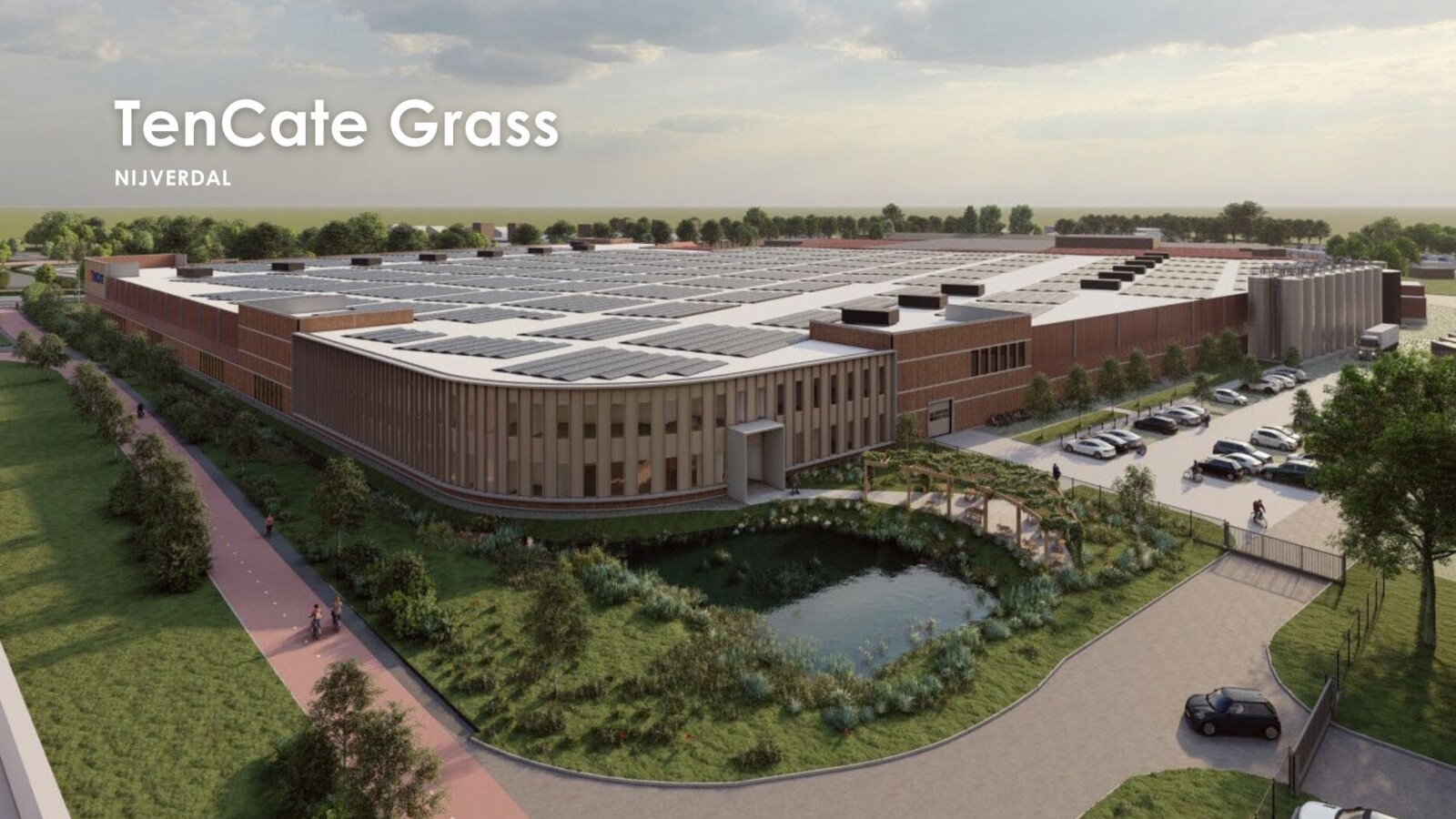 Nieuwbouw duurzaam bedrijfscomplex in Nijverdal